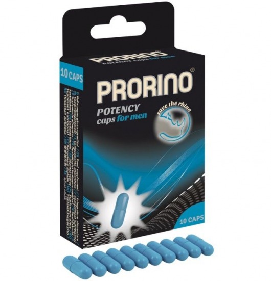 БАД для мужчин ero black line PRORINO Potency Caps for men - 10 капсул - Ero - купить с доставкой в Ставрополе