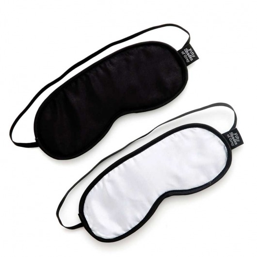 Набор из двух масок на глаза Soft Blindfold Twin Pack - Fifty Shades of Grey - купить с доставкой в Ставрополе