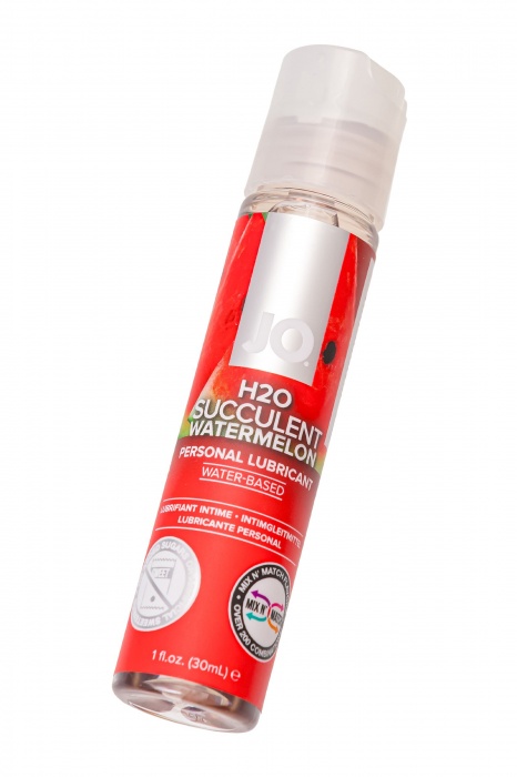 Лубрикант с ароматом арбуза JO Flavored Watermelon - 30 мл. - System JO - купить с доставкой в Ставрополе