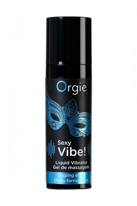 Гель для массажа ORGIE Sexy Vibe Liquid Vibrator с эффектом вибрации - 15 мл. - ORGIE - купить с доставкой в Ставрополе