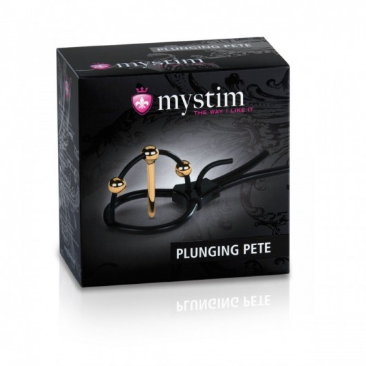 Утяжка под головку для электростимулятора Plunging Pete - MyStim - купить с доставкой в Ставрополе