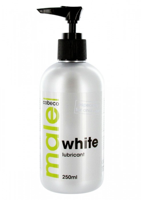 Анальная смазка на водной основе MALE Cobeco White Lubricant - 250 мл. - Cobeco - купить с доставкой в Ставрополе