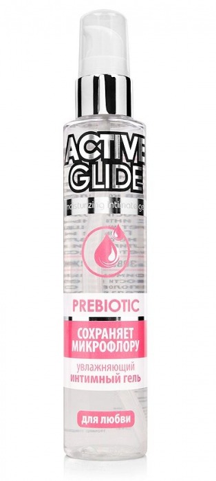 Увлажняющий интимный гель Active Glide Prebiotic - 100 гр. - Биоритм - купить с доставкой в Ставрополе