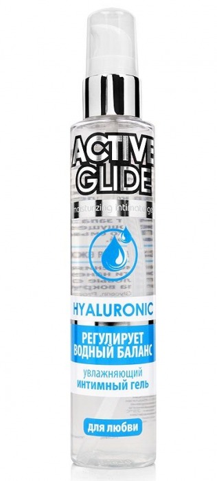 Увлажняющий интимный гель Active Glide Hyaluronic - 100 гр. - Биоритм - купить с доставкой в Ставрополе