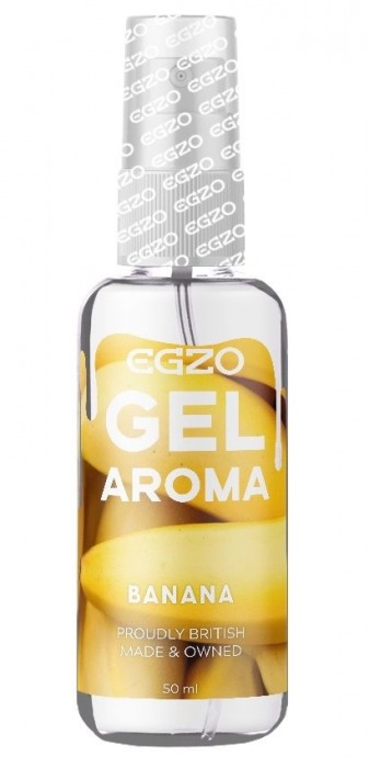 Интимный лубрикант EGZO AROMA с ароматом банана - 50 мл. - EGZO - купить с доставкой в Ставрополе