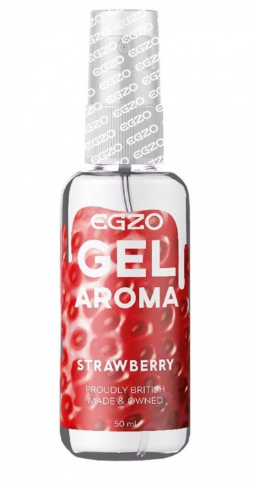 Интимный лубрикант EGZO AROMA с ароматом клубники - 50 мл. - EGZO - купить с доставкой в Ставрополе