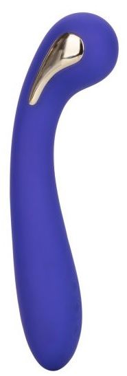 Фиолетовый вибромассажер с электростимуляцией Intimate Estim Petite G Wand - 19 см. - California Exotic Novelties - купить с доставкой в Ставрополе