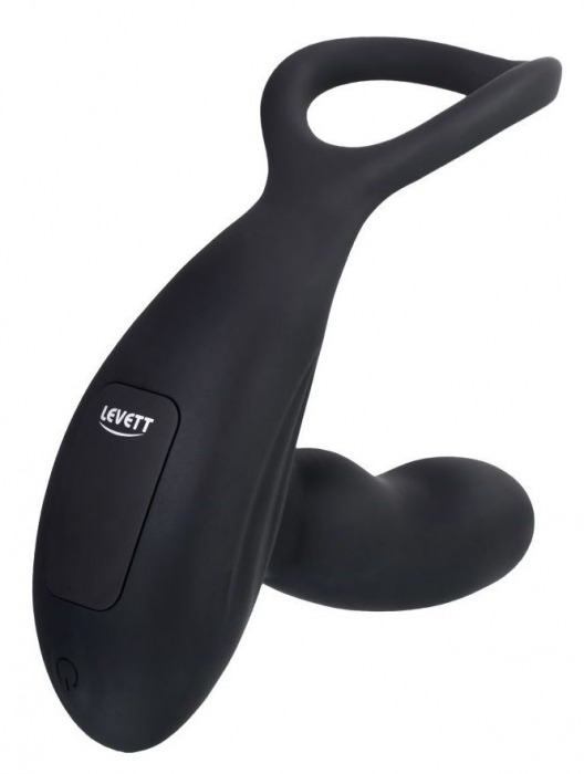 Черный стимулятор простаты Maud с вибрацией - Levett - в Ставрополе купить с доставкой