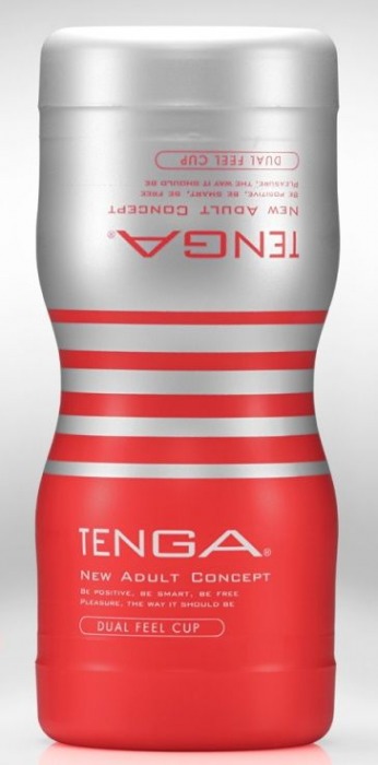 Мастурбатор TENGA Dual Sensation Cup - Tenga - в Ставрополе купить с доставкой