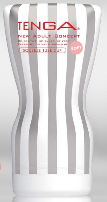 Мастурбатор TENGA Squeeze Tube Cup Soft - Tenga - в Ставрополе купить с доставкой