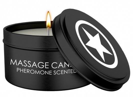 Массажная свеча с феромонами Massage Candle Pheromone Scented - Shots Media BV - купить с доставкой в Ставрополе