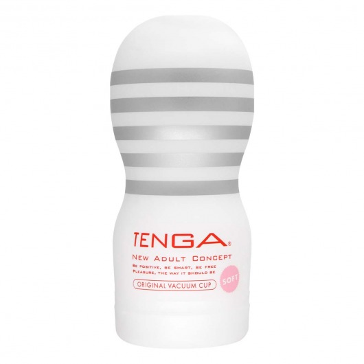 Мастурбатор TENGA Original Vacuum Cup Soft - Tenga - в Ставрополе купить с доставкой