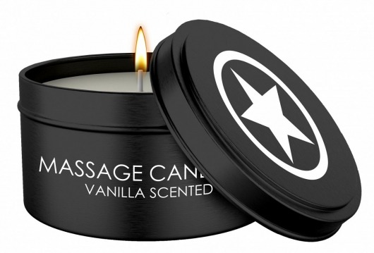 Массажная свеча с ароматом ванили Massage Candle - Shots Media BV - купить с доставкой в Ставрополе