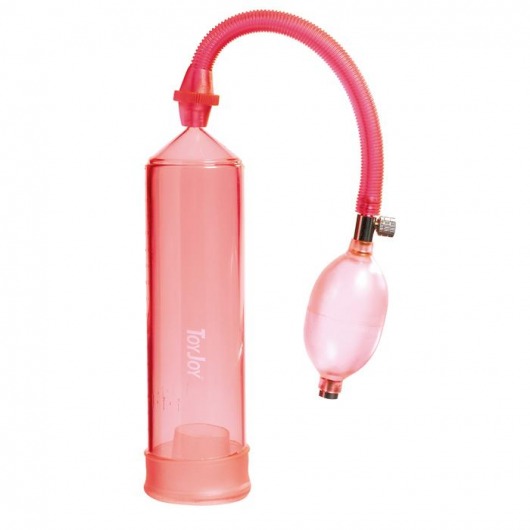 Красная вакуумная помпа Power Pump Red - Toy Joy - в Ставрополе купить с доставкой