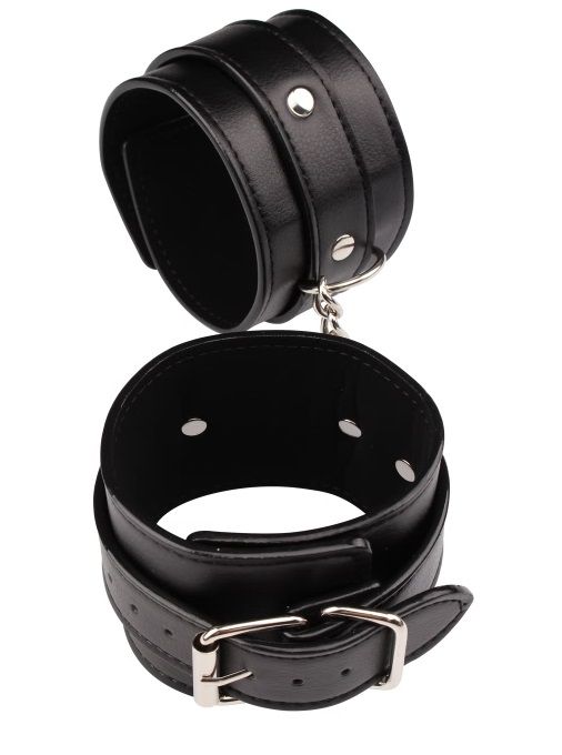 Черные оковы Classic Ankle Cuffs - Chisa - купить с доставкой в Ставрополе