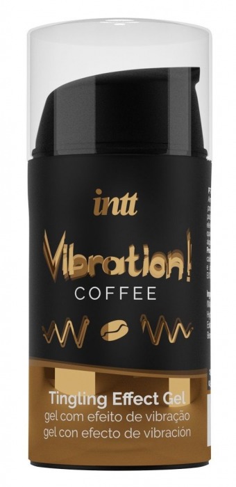 Жидкий интимный гель с эффектом вибрации Vibration! Coffee - 15 мл. - INTT - купить с доставкой в Ставрополе