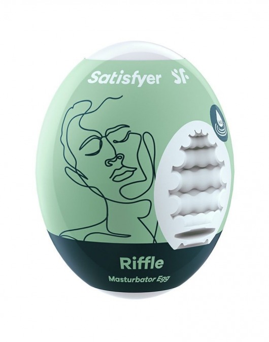 Мастурбатор-яйцо Satisfyer Riffle Mini Masturbator - Satisfyer - в Ставрополе купить с доставкой