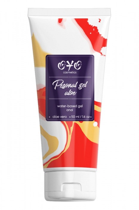 Анальная смазка на водной основе OYO Personal Gel Aloe - 50 мл. - OYO - купить с доставкой в Ставрополе