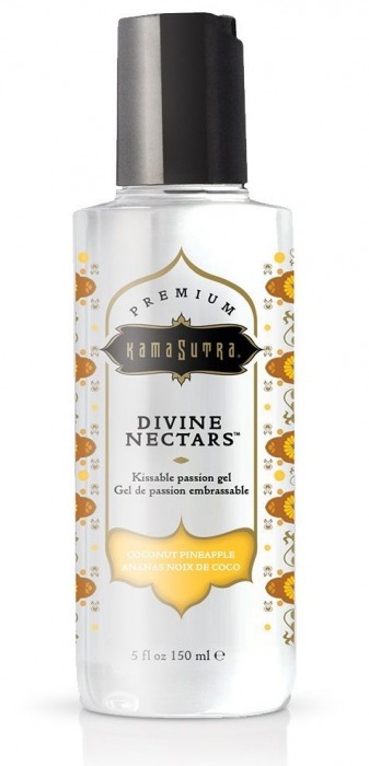Гель-лубрикант на водной основе Divine Nectars Vanilla с ароматом ванили - 150 мл. - Kama Sutra - купить с доставкой в Ставрополе