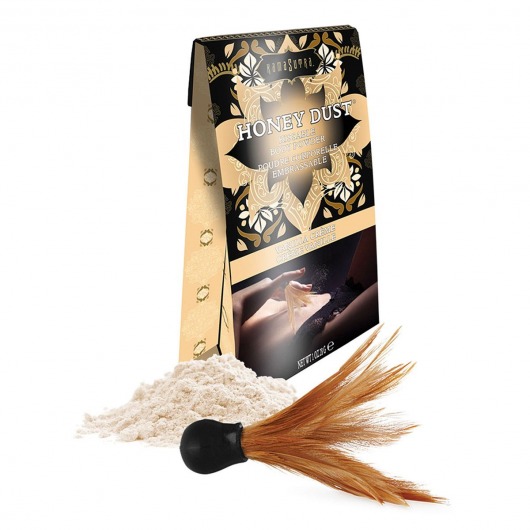 Пудра для тела Honey Dust Body Powder с ароматом ванили - 28 гр. - Kama Sutra - купить с доставкой в Ставрополе