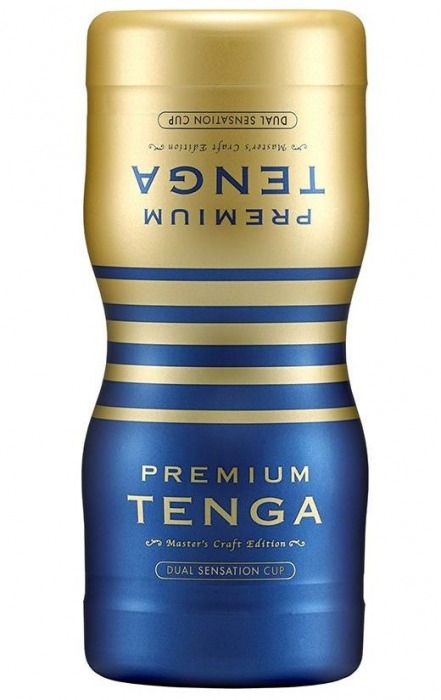 Мастурбатор TENGA Premium Dual Sensation Cup - Tenga - в Ставрополе купить с доставкой