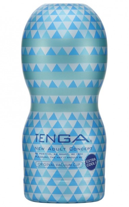 Мастурбатор с охлаждающей смазкой TENGA Original Vacuum Cup Extra Cool - Tenga - в Ставрополе купить с доставкой