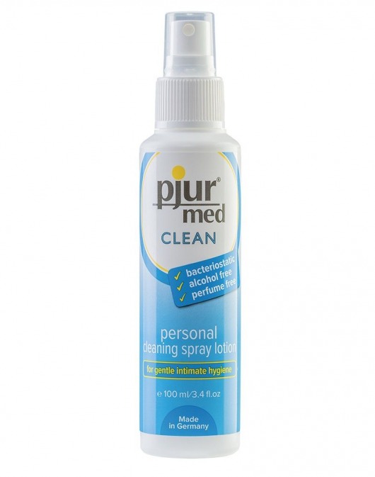 Гигиенический спрей pjur MED Clean Spray - 100 мл. - Pjur - купить с доставкой в Ставрополе