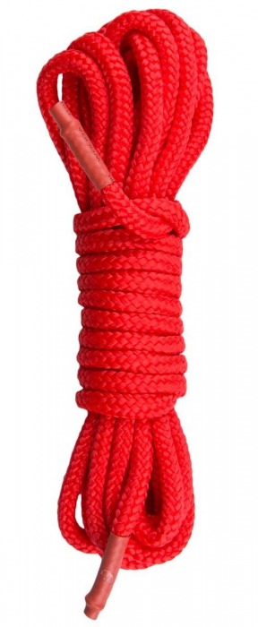 Красная веревка для связывания Nylon Rope - 5 м. - Easy toys - купить с доставкой в Ставрополе