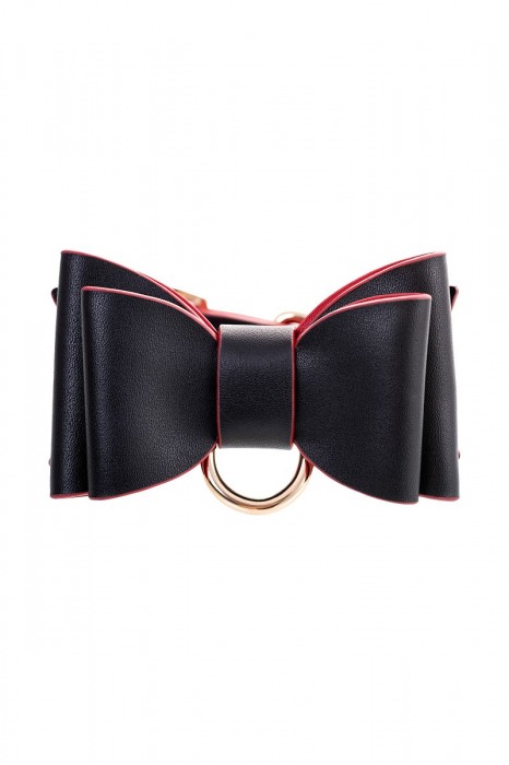 Черно-красный бондажный набор Bow-tie - ToyFa - купить с доставкой в Ставрополе