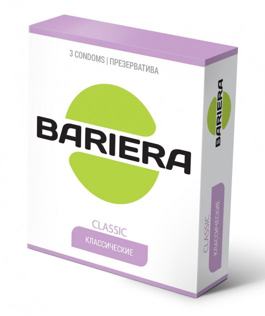 Классические презервативы Bariera Classic - 3 шт. - Bariera - купить с доставкой в Ставрополе