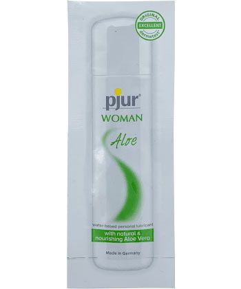 Лубрикант на водной основе pjur WOMAN Aloe - 2 мл. - Pjur - купить с доставкой в Ставрополе