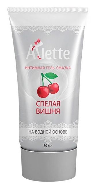 Интимная гель-смазка на водной основе Arlette  Спелая вишня  - 50 мл. - Arlette - купить с доставкой в Ставрополе