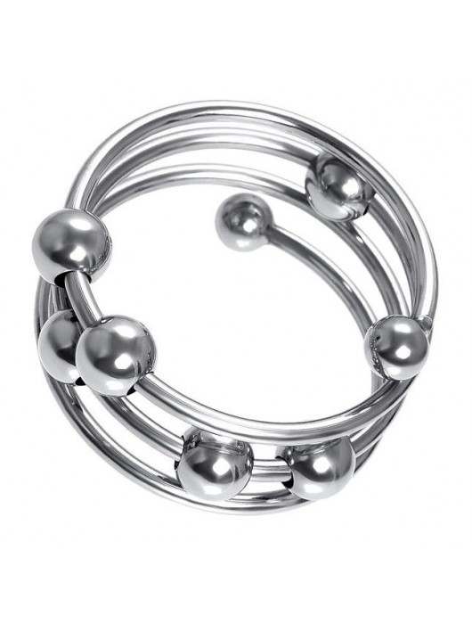 Большое металлическое кольцо под головку пениса - ToyFa - купить с доставкой в Ставрополе