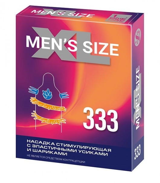 Стимулирующая насадка на пенис MEN SIZE 333 - Sitabella - в Ставрополе купить с доставкой