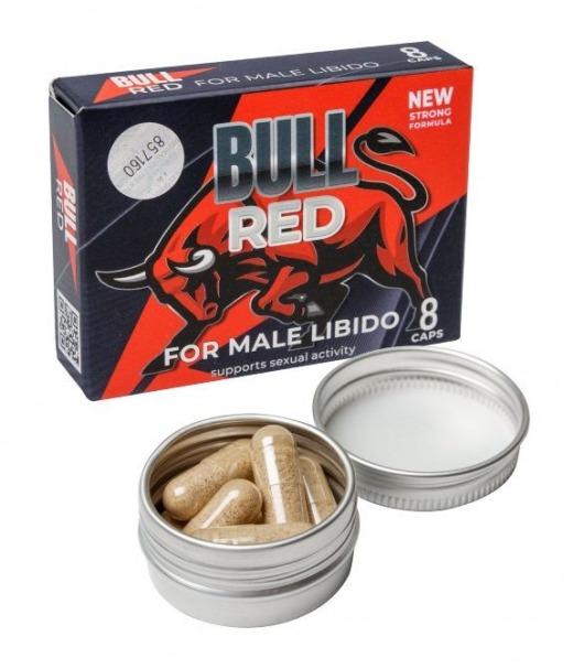 Пищевой концентрат для мужчин BULL RED - 8 капсул - Sitabella - купить с доставкой в Ставрополе