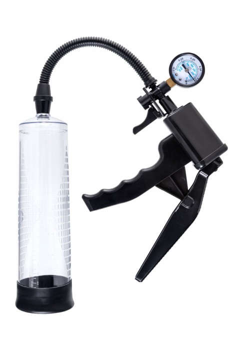 Прозрачная механическая помпа для пениса Viggo - Sexus - в Ставрополе купить с доставкой