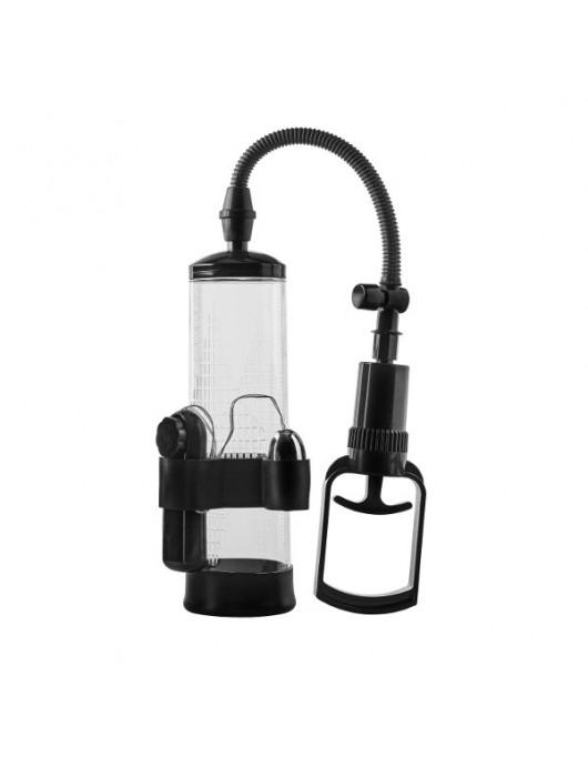 Прозрачная вакуумная помпа с вибрацией Vibrating Penis Pump - Dream Toys - в Ставрополе купить с доставкой