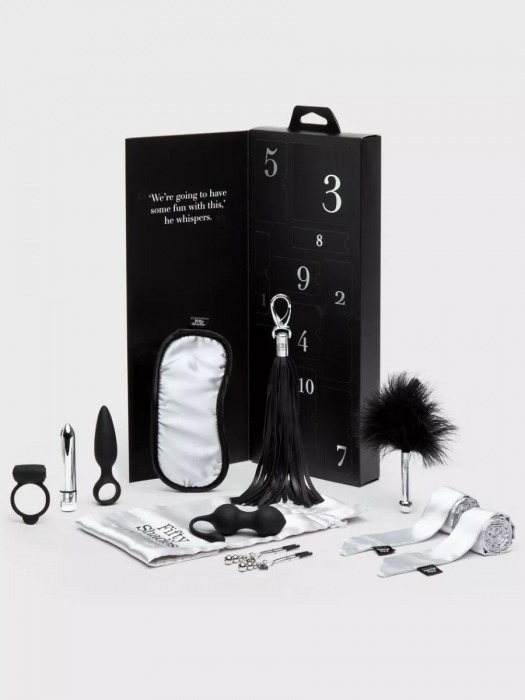 Эротический набор Pleasure Overload 10 Days of Play Gift Set - Fifty Shades of Grey - купить с доставкой в Ставрополе
