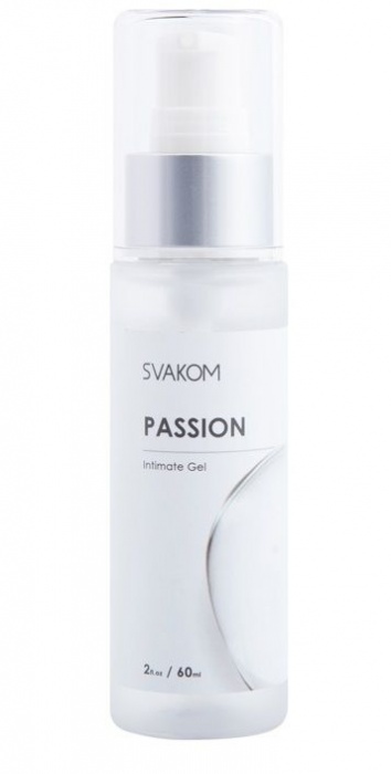 Смазка на водной основе Passion Intimate Gel - 60 мл. - Svakom - купить с доставкой в Ставрополе