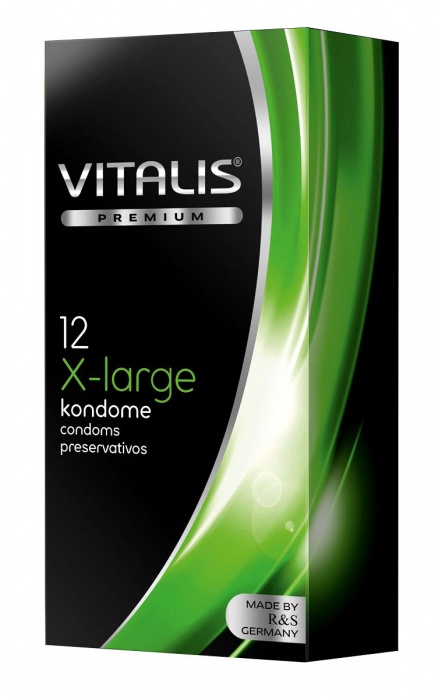Презервативы увеличенного размера VITALIS PREMIUM x-large - 12 шт. - Vitalis - купить с доставкой в Ставрополе