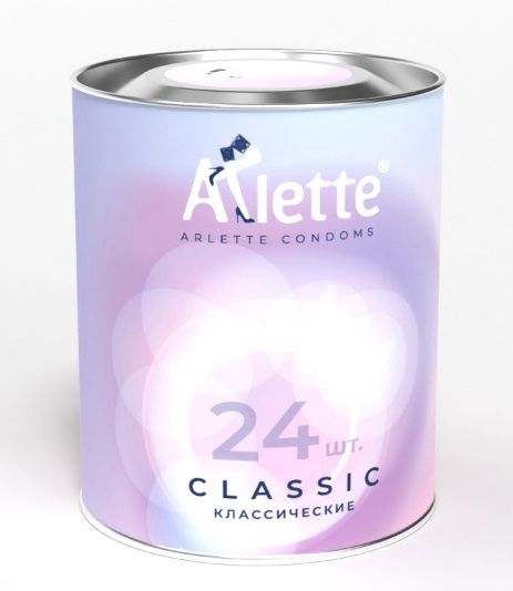 Классические презервативы Arlette Classic - 24 шт. - Arlette - купить с доставкой в Ставрополе