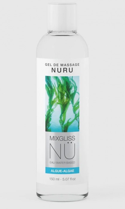 Массажный гель на водной основе Mixgliss NU Algae - 150 мл. - Mixgliss - купить с доставкой в Ставрополе