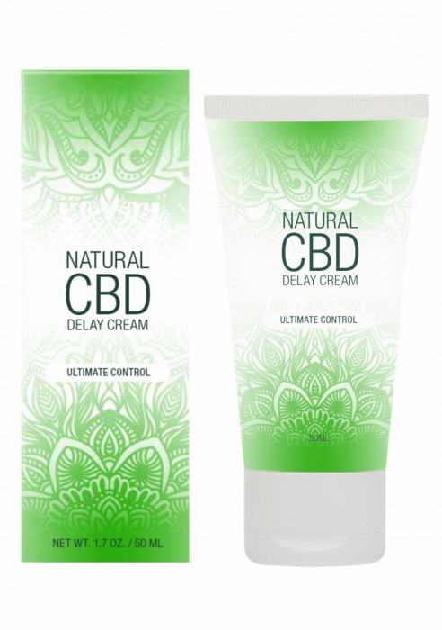 Крем-пролонгатор Natural CBD Delay Cream - 50 мл. - Shots Media BV - купить с доставкой в Ставрополе