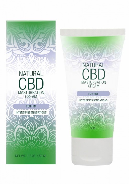 Крем для мастурбации для мужчин Natural CBD Masturbation Cream For Him - 50 мл. - Shots Media BV - купить с доставкой в Ставрополе