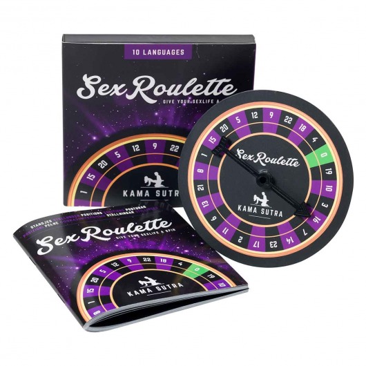 Настольная игра-рулетка Sex Roulette Kamasutra - Tease&Please - купить с доставкой в Ставрополе