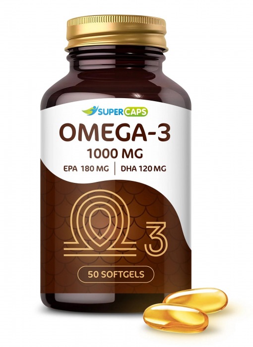 Пищевая добавка SuperCaps OMEGA-3 - 50 капсул (1000 мг) - SuperCaps - купить с доставкой в Ставрополе