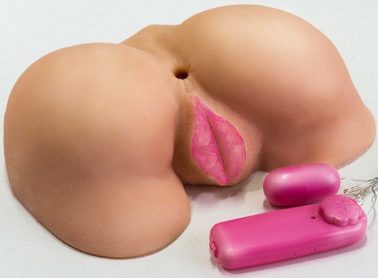 Вибровагина с двумя отверстиями и с выносным пультом - LOVETOY (А-Полимер) - в Ставрополе купить с доставкой