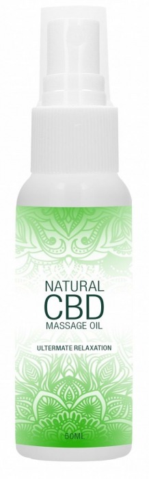 Массажное масло Natural CBD Massage Oil - 50 мл. - Shots Media BV - купить с доставкой в Ставрополе