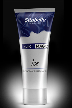 Силиконовая гель-смазка FLIRT MAGIC Ice с лёгким пролонгирующим эффектом - 75 мл. - Sitabella - купить с доставкой в Ставрополе