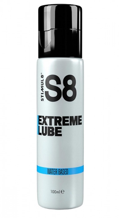 Лубрикант на водной основе S8 Extreme Lube - 100 мл. - Stimul8 - купить с доставкой в Ставрополе